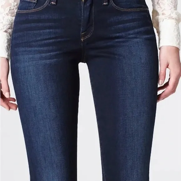 Lucky Jeans Women’s Sofia Straight Dark Blue Size 6 Regular. 32" inseam - Picture 3 of 7